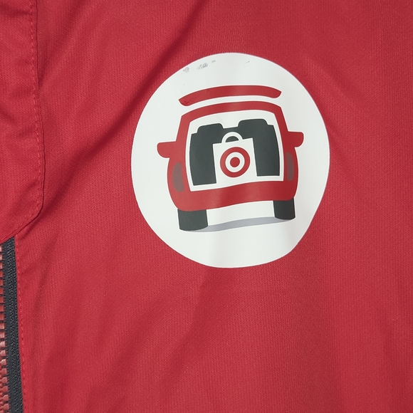 Target Red Windbreaker Jacket - Picture 2 of 7